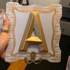Letter ‘A’ hanger